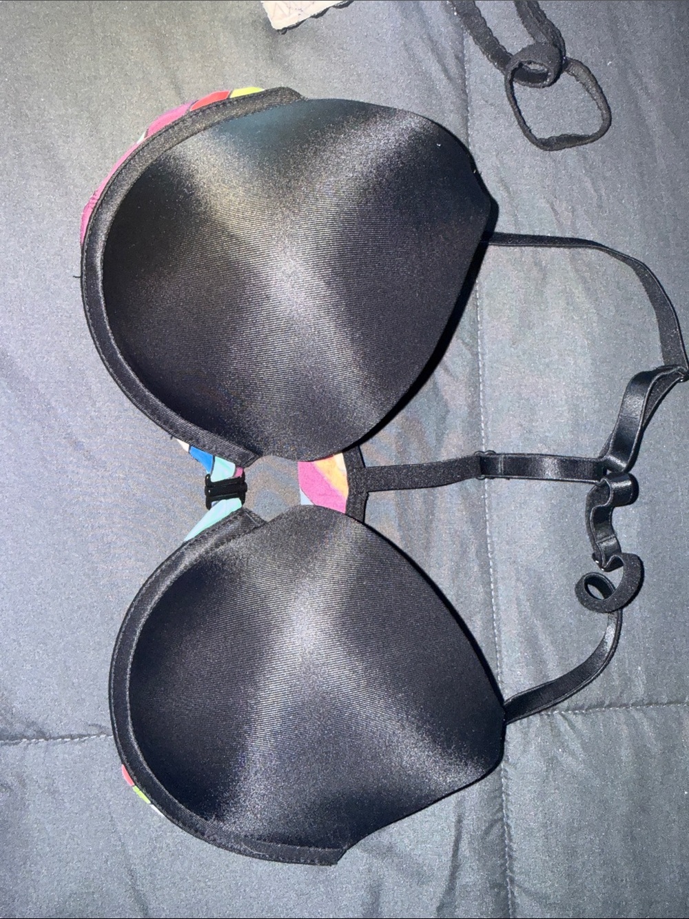 Victoria's Secret Black and CreamPush-Up Bra BUNDLE - Picture 2 of 4